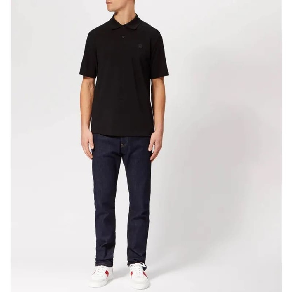 Acne Black Polo Shirt